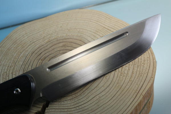 Fumio Inagaki FI-410 Bush Master II, 7-inch ATS-34 Hamaguri-Ba Blade - japaneseknifedirect.mom