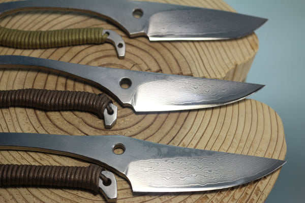 Fumio Inagaki FI-390 Skeleton Hunter, VG-10 Damascus Blade - japaneseknifedirect.mom