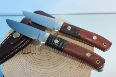 Fumio Inagaki FI-450 ZDP Drop point Hunter, 4" Hitachi ZDP-189 Premium Powdered steel Blade - japaneseknifedirect.mom
