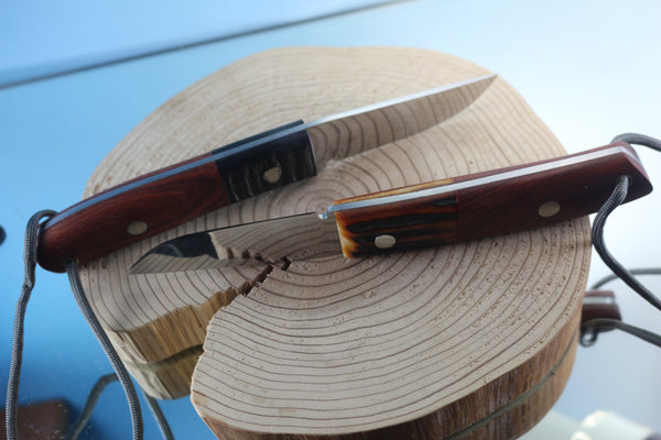 Fumio Inagaki FI-455 ZDP Drop point Hunter, 3-1/2" Hitachi ZDP-189 Premium Powdered steel Blade - japaneseknifedirect.mom