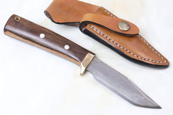 Fumio Inagaki & Tosa Blacksmith, Kosuke Muneishi Collaboration MIC-10 Custom Small Hunters - japaneseknifedirect.mom