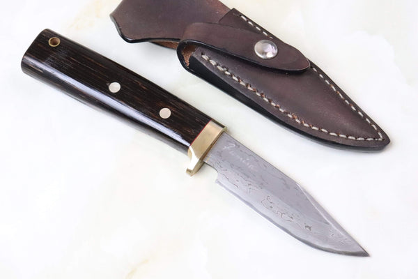 Fumio Inagaki & Tosa Blacksmith, Kosuke Muneishi Collaboration MIC-10 Custom Small Hunters - japaneseknifedirect.mom
