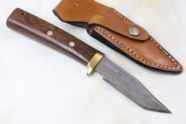 Fumio Inagaki & Tosa Blacksmith, Kosuke Muneishi Collaboration MIC-10 Custom Small Hunters - japaneseknifedirect.mom