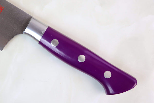 Hattori Gyuto Hattori Custom Limited Christmas Special Edition Year 2021, HSG-1SM Gyuto 210mm (8.2 Inch, Sugilite Malachite GemStone Handle)