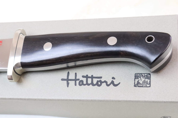 Hattori FT-100E Fighters (African Ebonywood Handle) - japaneseknifedirect.mom