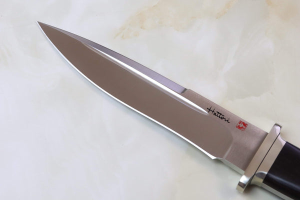 Hattori FT-100E Fighters (African Ebonywood Handle) - japaneseknifedirect.mom