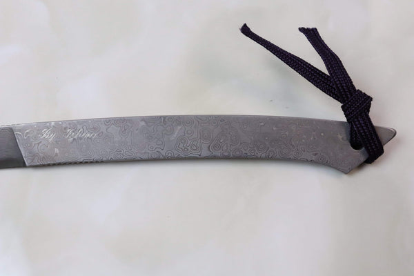 Hattori KD30-AJIME-2 Cowry X Damascus Little Utility - japaneseknifedirect.mom