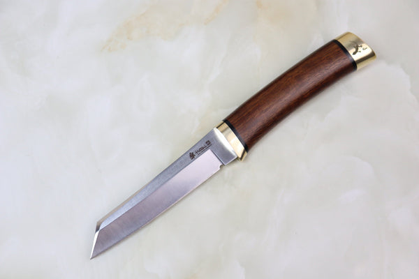 Hattori 傘 SAN-GECKO Limited Edition GECKO-05R Classic Tanto (Desert Ironwood Handle)