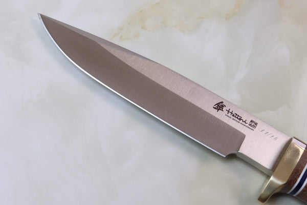 Hattori 傘 SAN Limited Edition SAN-13 Basic Hunter - japaneseknifedirect.mom