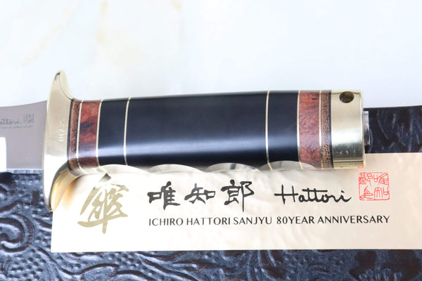 Hattori 傘 SAN Limited Edition SAN-31 S.O.G. Bowie Knife, “Hattori STAY-GOLD Edition”