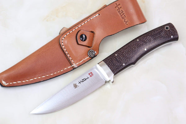 Hattori 傘 SAN Limited Edition SAN-42 Urbane Hunters (Jute Micarta Handle)