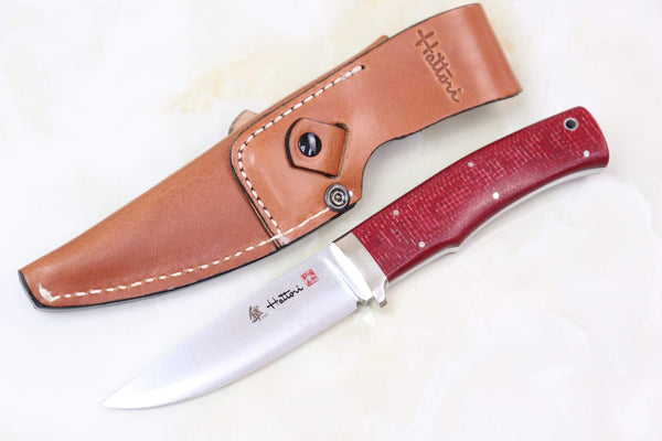 Hattori 傘 SAN Limited Edition SAN-42 Urbane Hunters (Jute Micarta Handle)