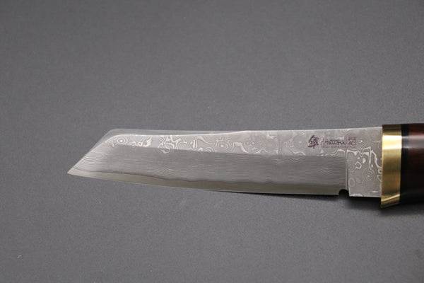 Hattori 傘 SAN Limited Edition SAN-59B "Cowry X Damascus Classic Tanto"