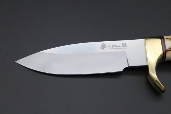 Hattori 傘 SAN Limited Edition SAN-62 Wild Utility Hunter (Stag Handle)