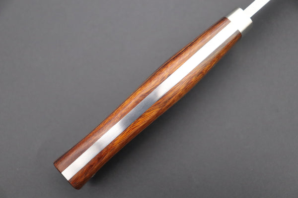 Hattori 傘 SAN Limited Edition SAN-63A Cowry-X Damascus Urbane Hunter "Custom Desert Ironwood Handle"