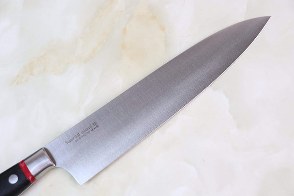 Hattori Gyuto Hattori "The Universe Series MARS" SG-II San-Mai Special USG-1SO Gyuto 210mm (Red Spiny Oyster Gemstone)