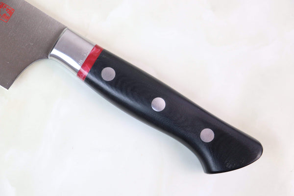 Hattori Gyuto Hattori "The Universe Series MARS" SG-II San-Mai Special USG-1SO Gyuto 210mm (Red Spiny Oyster Gemstone)