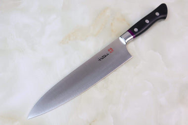 Hattori Gyuto Hattori "The Universe Series URANUS" SG-II San-Mai Special USG-1SM Gyuto 210mm (Purple Sugilite Malachite)
