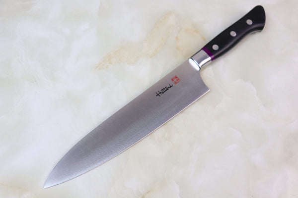 Hattori Gyuto Hattori "The Universe Series URANUS" SG-II San-Mai Special USG-1SM Gyuto 210mm (Purple Sugilite Malachite)