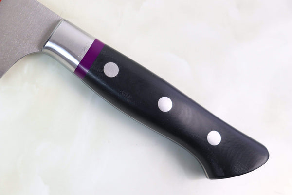Hattori Gyuto Hattori "The Universe Series URANUS" SG-II San-Mai Special USG-1SM Gyuto 210mm (Purple Sugilite Malachite)
