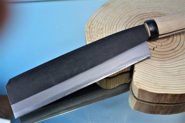 Hinoura / Ajikataya HA-1 Japanese Traditional Hatchet  | White Steel No.2 - japaneseknifedirect.mom