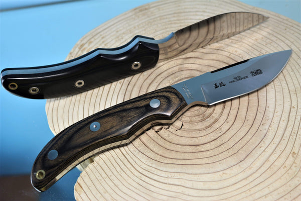 HIRO HK-3 "王龍" Ruoh King Dragon EDC Utility & Skinner Knife - japaneseknifedirect.mom