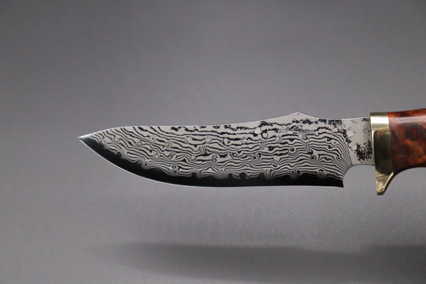 Hiroshi Saito SH-2 Damascus-Elegant Hunter