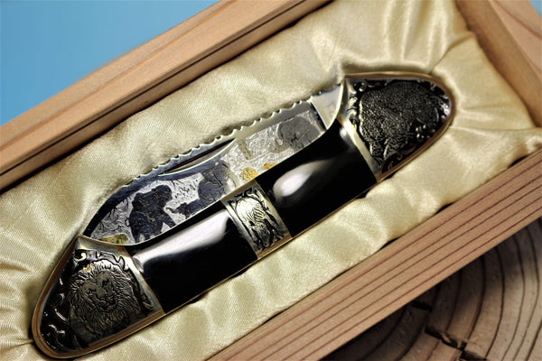 Katsuhiko Miura KM-4 Art Knife "Safari"