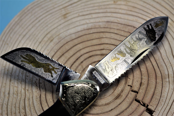 Katsuhiko Miura KM-4 Art Knife "Safari"