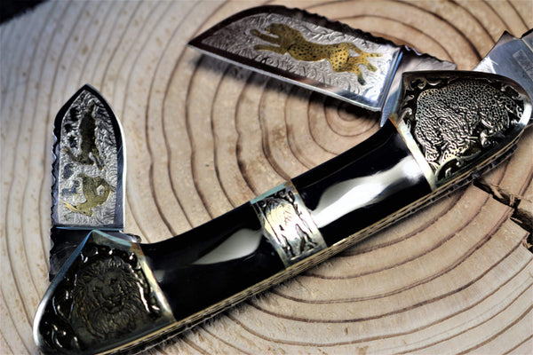 Katsuhiko Miura KM-4 Art Knife "Safari"