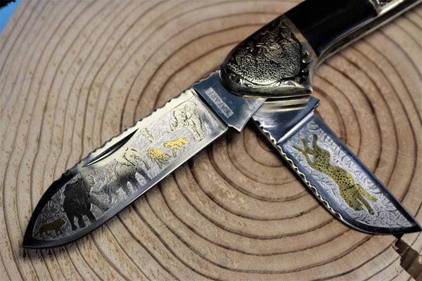 Katsuhiko Miura KM-4 Art Knife "Safari"