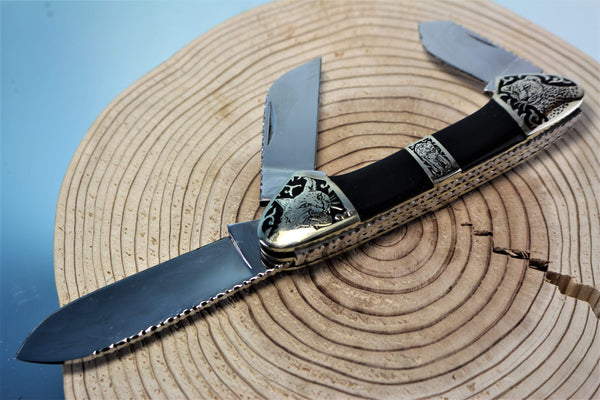 Katsuhiko Miura KM-4 Art Knife "Safari"