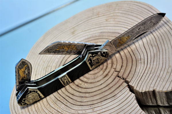 Katsuhiko Miura KM-4 Art Knife "Safari"