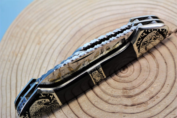 Katsuhiko Miura KM-4 Art Knife "Safari"