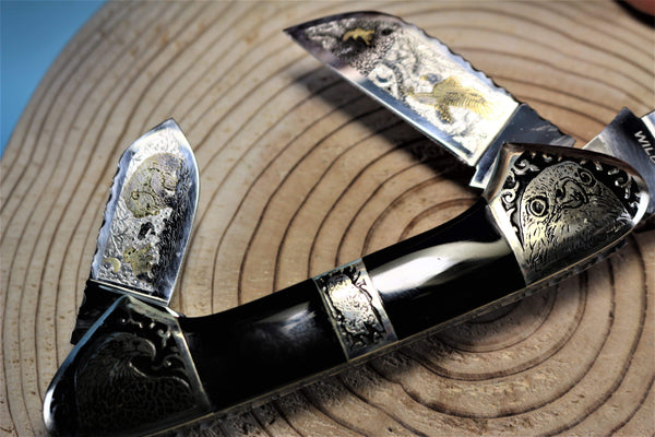 Katsuhiko Miura KM-4 Art Knife "Safari"