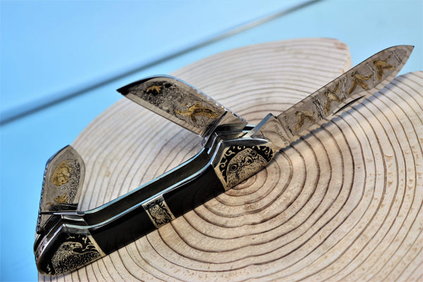 Katsuhiko Miura KM-4 Art Knife "Safari"
