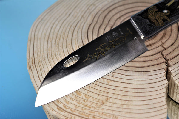 Katsuhiko Miura KM-8 Art Knife "Folding Santoku"