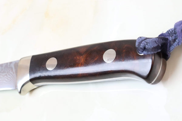 Kei Goto GH-300D Small Drop point Hunter | Core-Less Damascus - japaneseknifedirect.mom