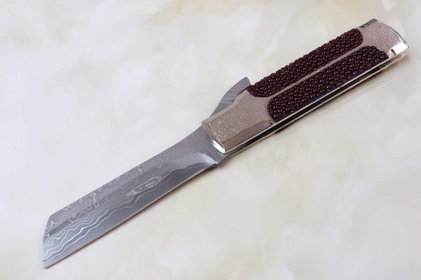 Koji Hara KH-290 Kumokiri Higonokami | Brown Stingray - japaneseknifedirect.mom