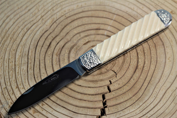 Koji Hara KH-355 Traditional Slip-Joint Folder | Ivory Handle - japaneseknifedirect.mom