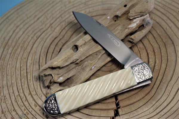 Koji Hara KH-355 Traditional Slip-Joint Folder | Ivory Handle - japaneseknifedirect.mom