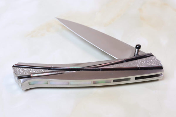 Koji Hara KH-300 Shino-Take 志野竹 - japaneseknifedirect.mom