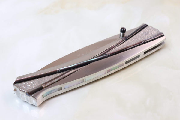 Koji Hara KH-300 Shino-Take 志野竹 - japaneseknifedirect.mom