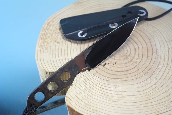 Makkari JM-140 Pocket Skinner, 3-1/4" Mirror polished 440C Blade
