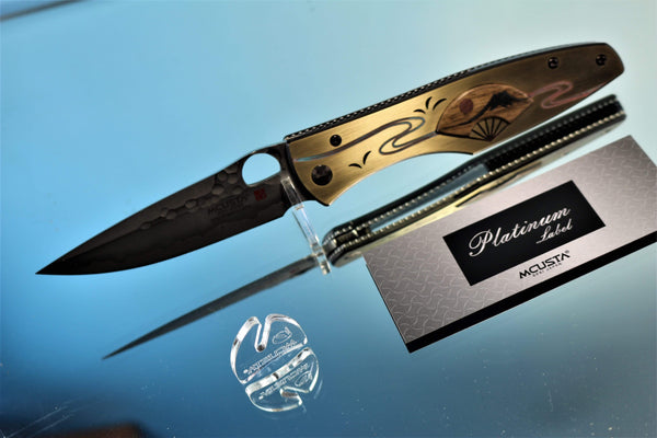 Mcusta Custom Limited Edition Platinum Label Series MCPV-003/4/5/6 "Four Seasons" - japaneseknifedirect.mom