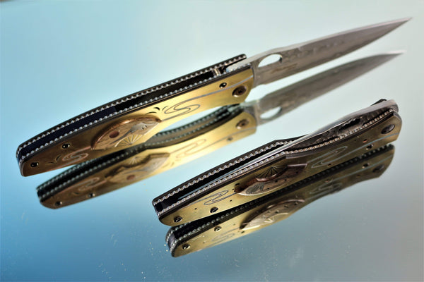 Mcusta Custom Limited Edition Platinum Label Series MCPV-003/4/5/6 "Four Seasons" - japaneseknifedirect.mom