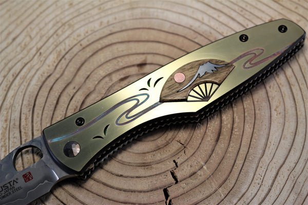 Mcusta Custom Limited Edition Platinum Label Series MCPV-003/4/5/6 "Four Seasons" - japaneseknifedirect.mom