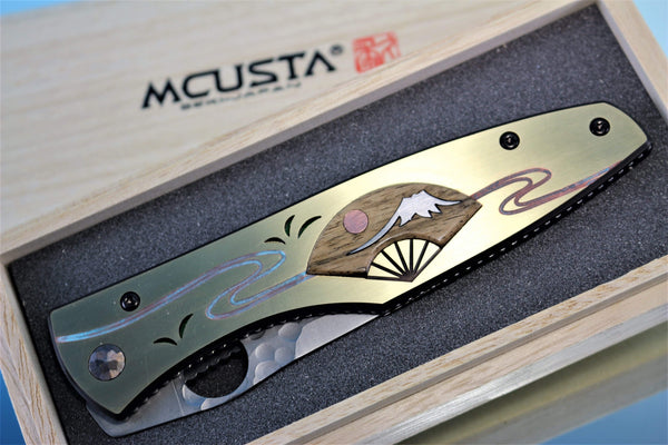 Mcusta Custom Limited Edition Platinum Label Series MCPV-003/4/5/6 "Four Seasons" - japaneseknifedirect.mom