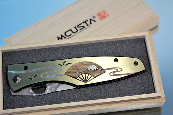 Mcusta Custom Limited Edition Platinum Label Series MCPV-003/4/5/6 "Four Seasons" - japaneseknifedirect.mom