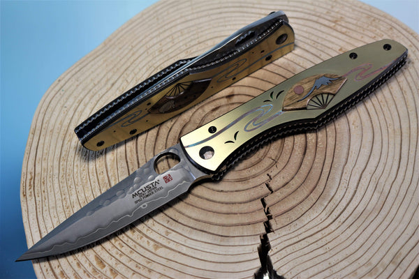 Mcusta Custom Limited Edition Platinum Label Series MCPV-003/4/5/6 "Four Seasons" - japaneseknifedirect.mom
